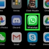 Vee alle media op whatsapp uit