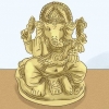 Bidden tot de hindoegod ganesha