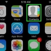 Voeg kontakte op 'n iphone by