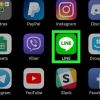Verwyder kontakte van line op iphone of ipad
