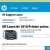 Koppel die hp laserjet 1010 aan windows 7