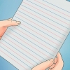 Die skryf van die letters van die alfabet