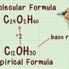 Bepaling van die molekulêre formule van 'n stof