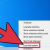 Verander die lessenaar taakbalk in windows