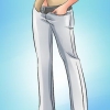 Strek die lyfband van jou broek