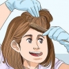 Kleur donker gekleurde hare