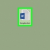 Sny 'n prent in word
