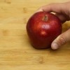 Sny 'n appel in skywe
