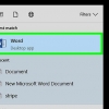 Voeg 'n banier in microsoft word by
