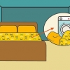 Maak 'n bed skoon met koeksoda