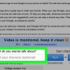 Hou 'n regte gesprek op omegle