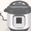 'N instant pot op hoë druk instel
