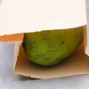Een mango ryp laat word