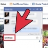 Lig 'n middelvinger op facebook