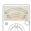 Met behulp van 'n multimeter