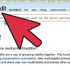 Skep 'n multireddit op reddit