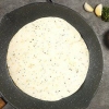 Een tortilla vouwen