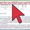Formatering van 'n word-dokument