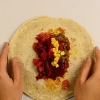 Hoe om 'n wrap te vou