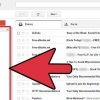 Skuif e-pos na 'n ander gids in gmail