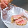 Entrecote opwarmen