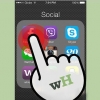 Vee facebook-boodskappe van 'n iphone uit
