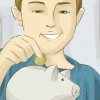 Geld spaar as kind of tiener