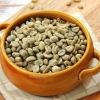 Groene koffie gedrink