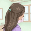 Maak half-op haarstyle