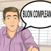 Gelukkige verjaardag aan iemand in italiaans
