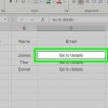 Voeg skakels in excel by