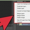 Voeg lae saam in photoshop
