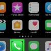 Kortpad-oproepe op 'n iphone