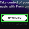 Laai musiek af in spotify