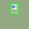 Oorvleuel met 'n prent in word