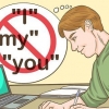 Vermy persoonlike taal in 'n teks