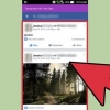 Vee opmerkings of boodskappe op facebook in die facebook-toepassing uit