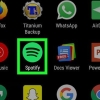 Versteek onlangs gespeelde kunstenaars op spotify op android