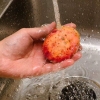 Rode aardappelen koken