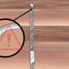 Identifiseer platinum en silwer juweliersware