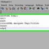 Laat teks flikker in html