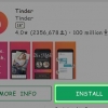Gebruik tinder