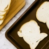 Roosterbrood in die oond gemaak