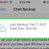 Herstel geskrap boodskappe in whatsapp