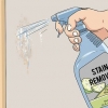 Verwyder vlekke van kleefstroke van jou muur af