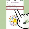 Voeg vriende by snapchat