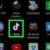 Vind vriende op tiktok op android