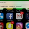 Kyk of jou snapchat 'n skermkiekie geneem is