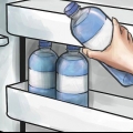 Drink agt glase water per dag
