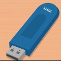 Stoor beelde op 'n usb-stok